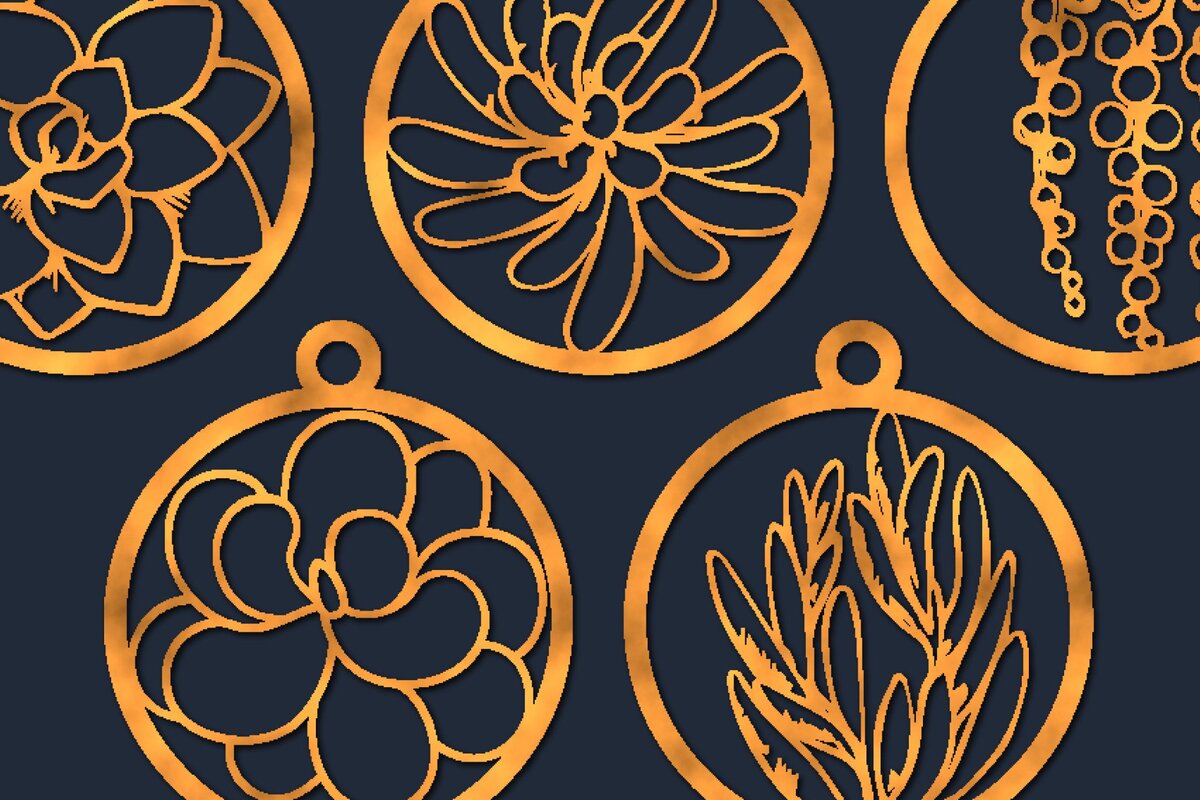 Intra απο ξύλο plywood 3mm-4mm πάχος – Πακέτο λέιζερ για παχύφυτο στολίδι Δίασταση  20x20 cm INTRAFABR-45107720