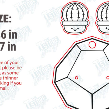 Intra απο ξύλο plywood 3mm-4mm πάχος – Πακέτο κοπής με λέιζερ Succulent Stud Earrings Δίασταση 5x5 cm INTRAFABR-120348735 - Image 2