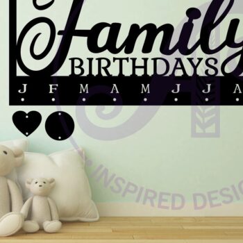 Intra απο ξύλο plywood 3mm-4mm πάχος – Σετ ημερολογίου παχύφυτα Δίασταση  20x20 cm INTRAFABR-93196482 - Image 2