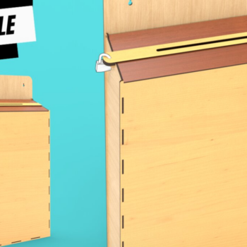 Intra απο ξύλο plywood 3mm-4mm πάχος – Αρχείο κοπής με λέιζερ πρότασης και Letter Box Δίασταση  20x20 cm INTRAFABR-107186356 - Image 2