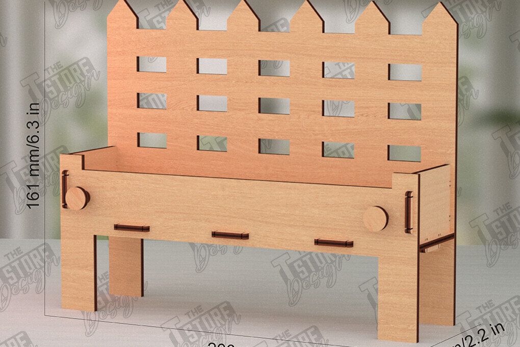 Intra απο ξύλο plywood 3mm-4mm πάχος – Κοπή λέιζερ καλοκαιρινού πάγκου | Στοιχεία του καλοκαιριού Δίασταση  20x20 cm INTRAFABR-123031883