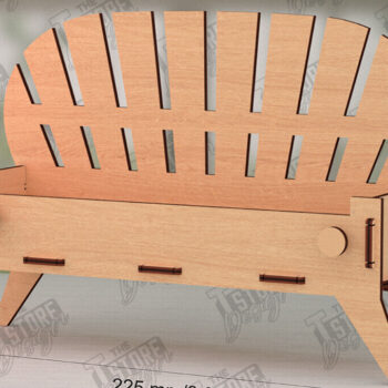 Intra απο ξύλο plywood 3mm-4mm πάχος – Κοπή λέιζερ καλοκαιρινού πάγκου | Στοιχεία του καλοκαιριού Δίασταση  20x20 cm INTRAFABR-123031881 - Image 1