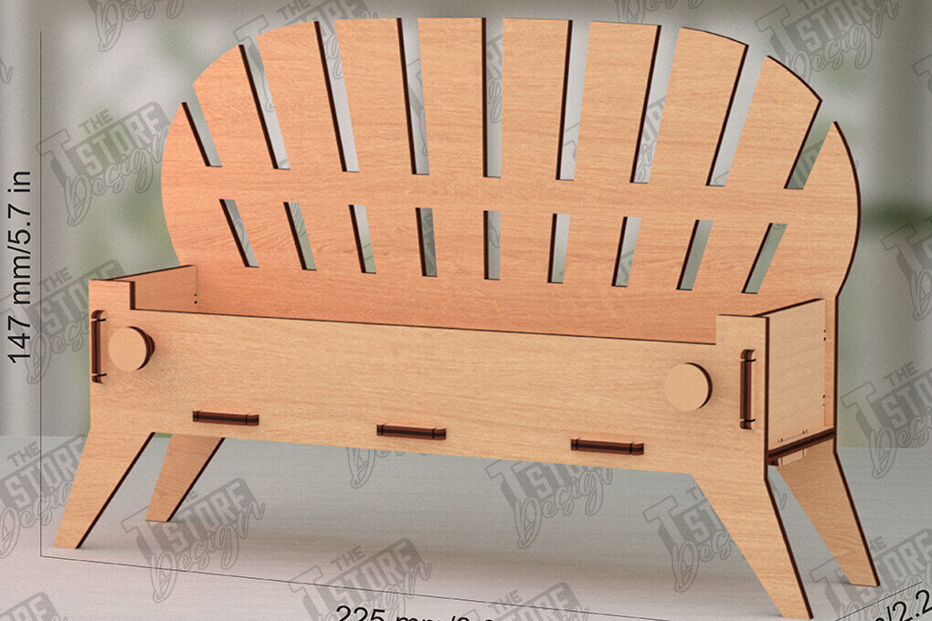 Intra απο ξύλο plywood 3mm-4mm πάχος – Κοπή λέιζερ καλοκαιρινού πάγκου | Στοιχεία του καλοκαιριού Δίασταση  20x20 cm INTRAFABR-123031881