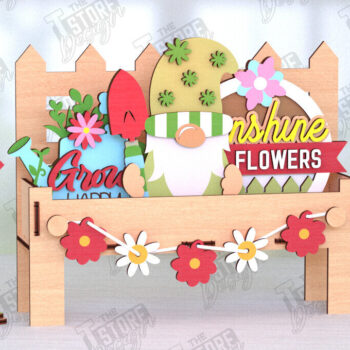 Intra απο ξύλο plywood 3mm-4mm πάχος – Summer Bench Sign |Summer Vibe Δίασταση  40x30 cm INTRAFABR-122956871 - Image 1