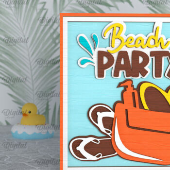 Intra απο ξύλο plywood 3mm-4mm πάχος – Πακέτο κοπής με λέιζερ καλοκαιρινής διακόσμησης Δίασταση  20x20 cm INTRAFABR-96137494 - Image 5