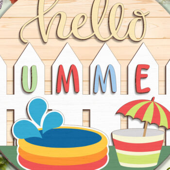 Intra απο ξύλο plywood 3mm-4mm πάχος – Πακέτο στρογγυλών πινακίδων καλοκαιρινής πόρτας Δίασταση  20x20 cm INTRAFABR-95298634 - Image 7