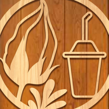 Intra απο ξύλο plywood 3mm-4mm πάχος – Summer Door Sign Δίασταση  40x30 cm INTRAFABR-100825538 - Image 1