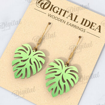 Intra απο ξύλο plywood 3mm-4mm πάχος – Καλοκαιρινά σκουλαρίκια Drop Bundle Cut Laser Δίασταση  5x5 cm INTRAFABR-121600108 - Image 4