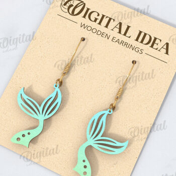 Intra απο ξύλο plywood 3mm-4mm πάχος – Καλοκαιρινά σκουλαρίκια Drop Bundle Cut Laser Δίασταση  5x5 cm INTRAFABR-121600108 - Image 9