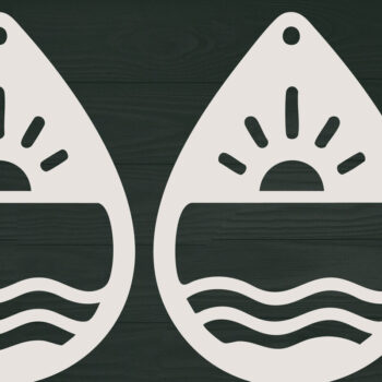 Intra απο ξύλο plywood 3mm-4mm πάχος – Καλοκαιρινό Σκουλαρίκι Πακέτο Δίασταση  5x5 cm INTRAFABR-123031055 - Image 2