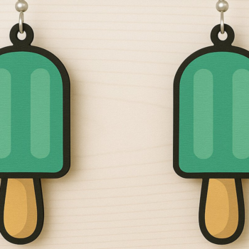 Intra απο ξύλο plywood 3mm-4mm πάχος – Καλοκαιρινά σκουλαρίκια Πακέτο Δίασταση  5x5 cm INTRAFABR-123080675 - Image 4