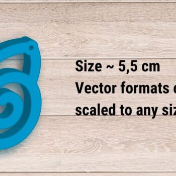 Intra απο ξύλο plywood 3mm-4mm πάχος – Καλοκαιρινά σκουλαρίκια, Αρχεία κοπής με λέιζερ θαλάσσης Δίασταση  5x5 cm INTRAFABR-95615352 - Image 2