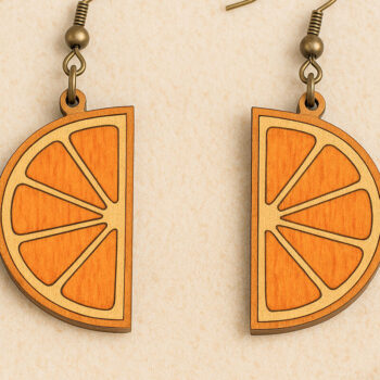 Intra απο ξύλο plywood 3mm-4mm πάχος – Καλοκαιρινά σκουλαρίκια Bundle Cut Laser Δίασταση  5x5 cm INTRAFABR-120915412 - Image 6