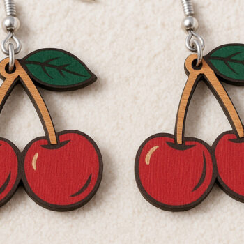 Intra απο ξύλο plywood 3mm-4mm πάχος – Καλοκαιρινά σκουλαρίκια Bundle Cut Laser Δίασταση  5x5 cm INTRAFABR-120915412 - Image 20