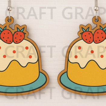 Intra απο ξύλο plywood 3mm-4mm πάχος – Καλοκαιρινά σκουλαρίκια Cute Ocean Bundle Δίασταση  5x5 cm INTRAFABR-123128061 - Image 3