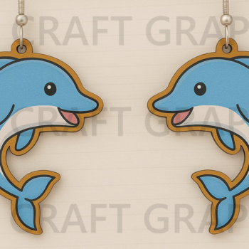 Intra απο ξύλο plywood 3mm-4mm πάχος – Καλοκαιρινά σκουλαρίκια Cute Ocean Bundle Δίασταση  5x5 cm INTRAFABR-123128061 - Image 8