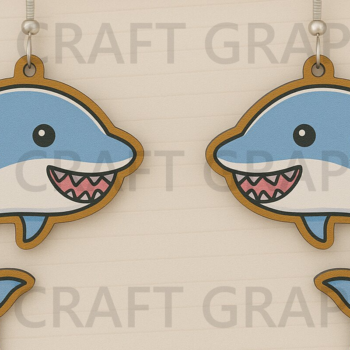 Intra απο ξύλο plywood 3mm-4mm πάχος – Καλοκαιρινά σκουλαρίκια Cute Ocean Bundle Δίασταση  5x5 cm INTRAFABR-123128061 - Image 11