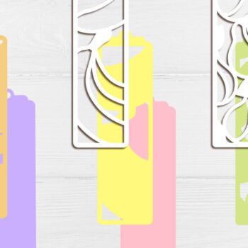 Intra απο ξύλο plywood 3mm-4mm πάχος – Summer Fruit Bookmark Layered Δίασταση  20x20 cm INTRAFABR-124866689 - Image 2