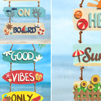 Intra απο ξύλο plywood 3mm-4mm πάχος – Πακέτο για καλοκαιρινή κρεμαστή πινακίδα Δίασταση  20x20 cm INTRAFABR-122186112 - Image 1