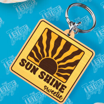 Intra απο ξύλο plywood 3mm-4mm πάχος – Καλοκαιρινό μπρελόκ με  κοπής με λέιζερ Δίασταση  5x5 cm INTRAFABR-100123888 - Image 11