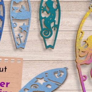 Intra απο ξύλο plywood 3mm-4mm πάχος – Πακέτο καλοκαιρινών μπρελόκ, Car Charm Δίασταση 5x5 cm INTRAFABR-67837309