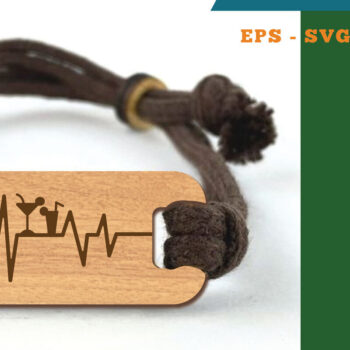 Intra απο ξύλο plywood 3mm-4mm πάχος – Καλοκαιρινό βραχιόλι κοπής με λέιζερ 3 Δίασταση  20x20 cm INTRAFABR-118736262 - Image 1