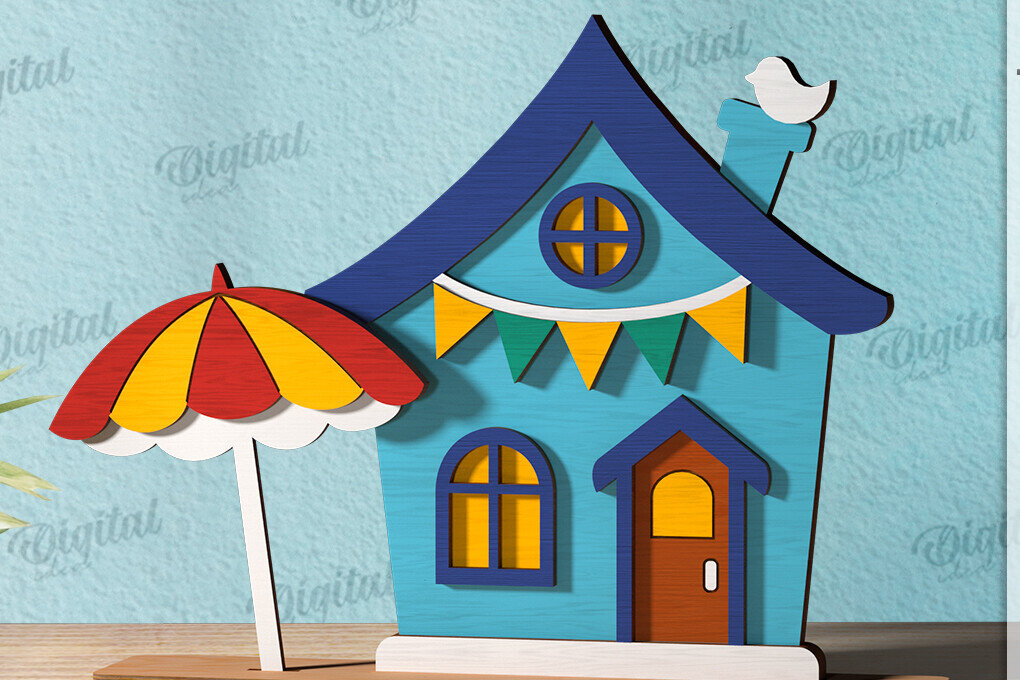 Intra απο ξύλο plywood 3mm-4mm πάχος – Καλοκαιρινή σπιτιών Δίασταση  20x20 cm INTRAFABR-120976532