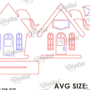 Intra απο ξύλο plywood 3mm-4mm πάχος – Καλοκαιρινή σπιτιών Δίασταση  20x20 cm INTRAFABR-120976321 - Image 2