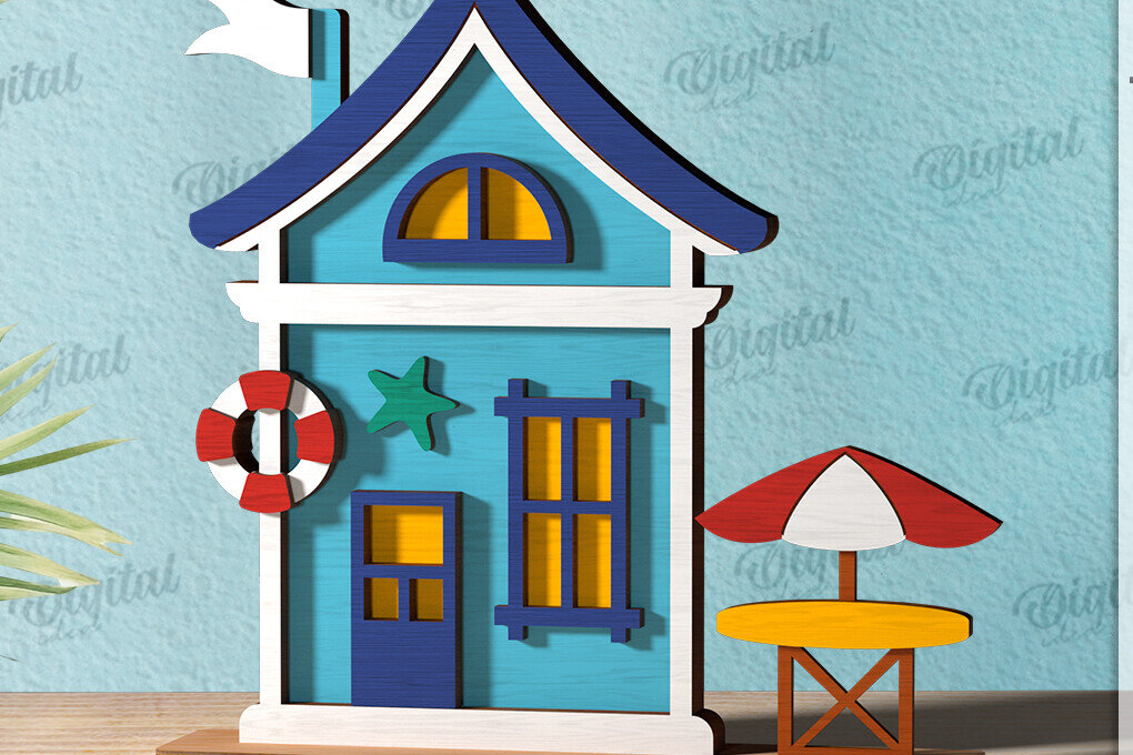 Intra απο ξύλο plywood 3mm-4mm πάχος – Καλοκαιρινή σπιτιών Δίασταση  20x20 cm INTRAFABR-120976459