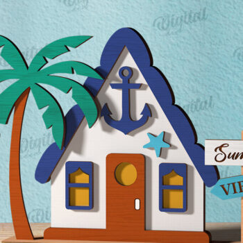 Intra απο ξύλο plywood 3mm-4mm πάχος – Πακέτο κοπής με λέιζερ για καλοκαιρινά σπίτια Δίασταση  20x20 cm INTRAFABR-121119021 - Image 8