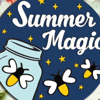 Intra απο ξύλο plywood 3mm-4mm πάχος – Summer Magic Door Δίασταση  20x20 cm INTRAFABR-123188814 - Image 1