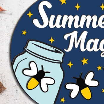 Intra απο ξύλο plywood 3mm-4mm πάχος – Summer Magic Door Δίασταση  20x20 cm INTRAFABR-123188814 - Image 3