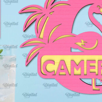 Intra απο ξύλο plywood 3mm-4mm πάχος – Πακέτο κοπής λέιζερ καλοκαιρινών μονογραμμάτων Δίασταση 20x20 cm INTRAFABR-96052891 - Image 5