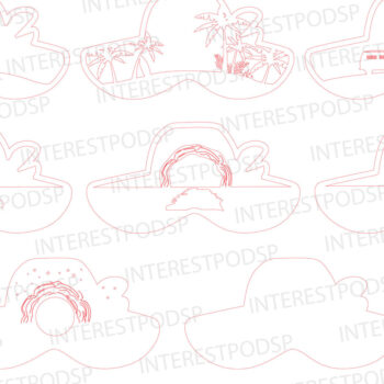 Intra απο ξύλο plywood 3mm-4mm πάχος – Αρχείο αποκοπής στρώματος Summer of Best Friends Δίασταση 20x20 cm INTRAFABR-93917338 - Image 3