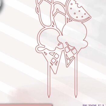 Intra απο ξύλο plywood 3mm-4mm πάχος – Summer Plant Trellis Houseplant Stakes Αρχείο Δίασταση  20x20 cm INTRAFABR-72795675 - Image 2