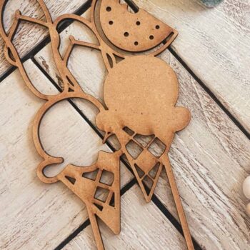 Intra απο ξύλο plywood 3mm-4mm πάχος – Summer Plant Trellis Houseplant Stakes Αρχείο Δίασταση  20x20 cm INTRAFABR-72795675 - Image 3