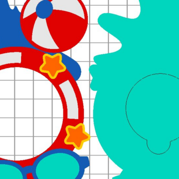 Intra απο ξύλο plywood 3mm-4mm πάχος – Μπαχαροθήκη Summer Pool Party Δίασταση 20x20 cm INTRAFABR-99999246 - Image 2