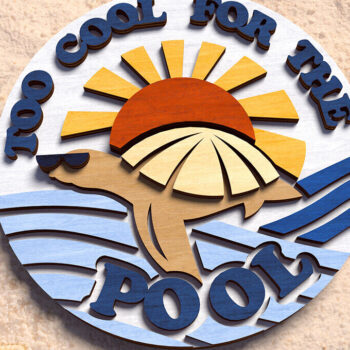 Intra απο ξύλο plywood 3mm-4mm πάχος – Summer Retro Signs Bundle Cut Laser Δίασταση  40x30 cm INTRAFABR-122445711 - Image 5