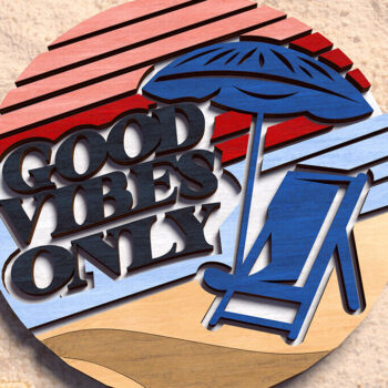 Intra απο ξύλο plywood 3mm-4mm πάχος – Summer Retro Signs Bundle Cut Laser Δίασταση  40x30 cm INTRAFABR-122445711 - Image 7