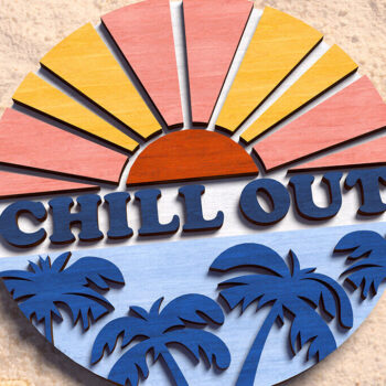 Intra απο ξύλο plywood 3mm-4mm πάχος – Summer Retro Signs Bundle Cut Laser Δίασταση  40x30 cm INTRAFABR-122445711 - Image 10