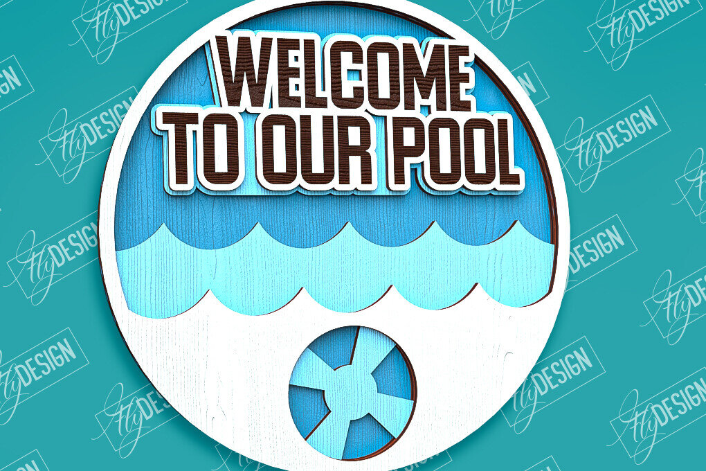 Intra απο ξύλο plywood 3mm-4mm πάχος – Καλοκαιρινό στρογγυλό σημάδι | τρισδιάστατη επιγραφή Δίασταση  20x20 cm INTRAFABR-96278997