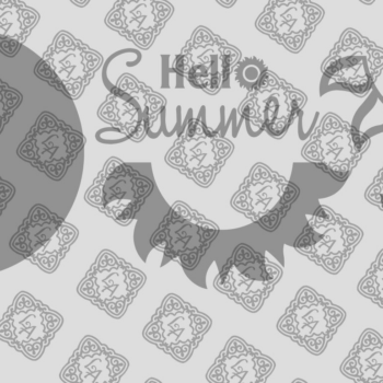 Intra απο ξύλο plywood 3mm-4mm πάχος – Καλοκαιρινό στρογγυλό πακέτο πινακίδων. Δίασταση  20x20 cm INTRAFABR-76940411 - Image 3