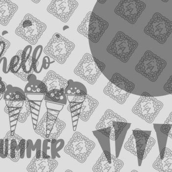 Intra απο ξύλο plywood 3mm-4mm πάχος – Καλοκαιρινό στρογγυλό πακέτο πινακίδων. Δίασταση  20x20 cm INTRAFABR-76940411 - Image 5