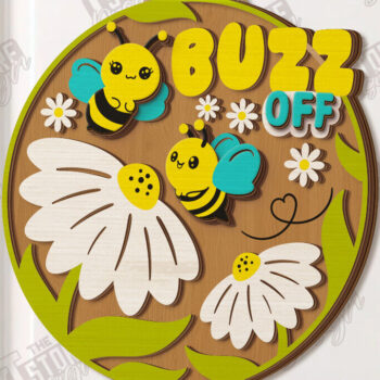 Intra απο ξύλο plywood 3mm-4mm πάχος – Πακέτο κοπής λέιζερ καλοκαιρινών στρογγυλών πινακίδων |CNC Δίασταση  20x20 cm INTRAFABR-120348955 - Image 7