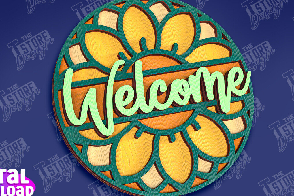 Intra απο ξύλο plywood 3mm-4mm πάχος – Καλοκαιρινά στρογγυλά σημάδια | Σημάδια επιγραφή Δίασταση  20x20 cm INTRAFABR-95791827