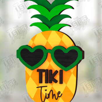 Intra απο ξύλο plywood 3mm-4mm πάχος – Summer Sign| Στοιχεία του καλοκαιριού Δίασταση  40x30 cm INTRAFABR-123031800 - Image 1