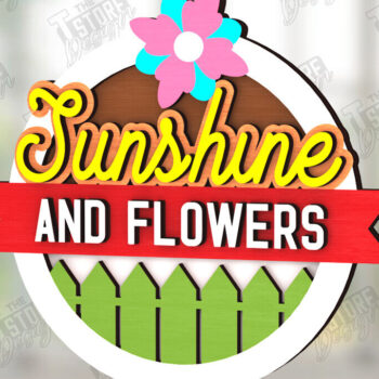 Intra απο ξύλο plywood 3mm-4mm πάχος – Summer Sign| Στοιχεία του καλοκαιριού Δίασταση  40x30 cm INTRAFABR-123031761 - Image 1