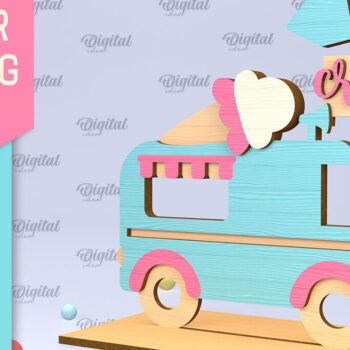 Intra απο ξύλο plywood 3mm-4mm πάχος – Πακέτο κοπής με λέιζερ για καλοκαιρινή στάση Δίασταση  20x20 cm INTRAFABR-95174229 - Image 7