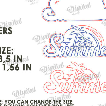 Intra απο ξύλο plywood 3mm-4mm πάχος – Καλοκαιρινός διακοσμητικός δίσκος με Δίασταση 40x30 cm INTRAFABR-122386956 - Image 2