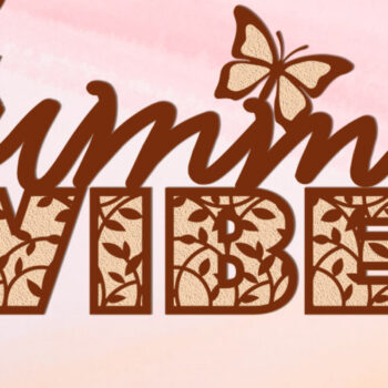 Intra απο ξύλο plywood 3mm-4mm πάχος – Διακοσμητικό διακοσμητικό πάνελ Summer Vibes Δίασταση  40x30 cm INTRAFABR-103072692 - Image 1